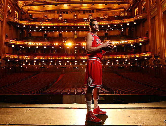 Joakim Noah sparks the Bulls not only with his rebounding and defense but also his superb passing.